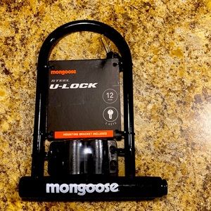 New, with tags mongoose bike lock